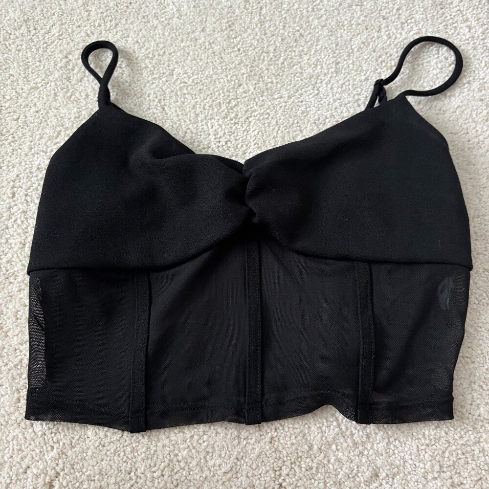 NEW Francesca's Black Top Size Small
